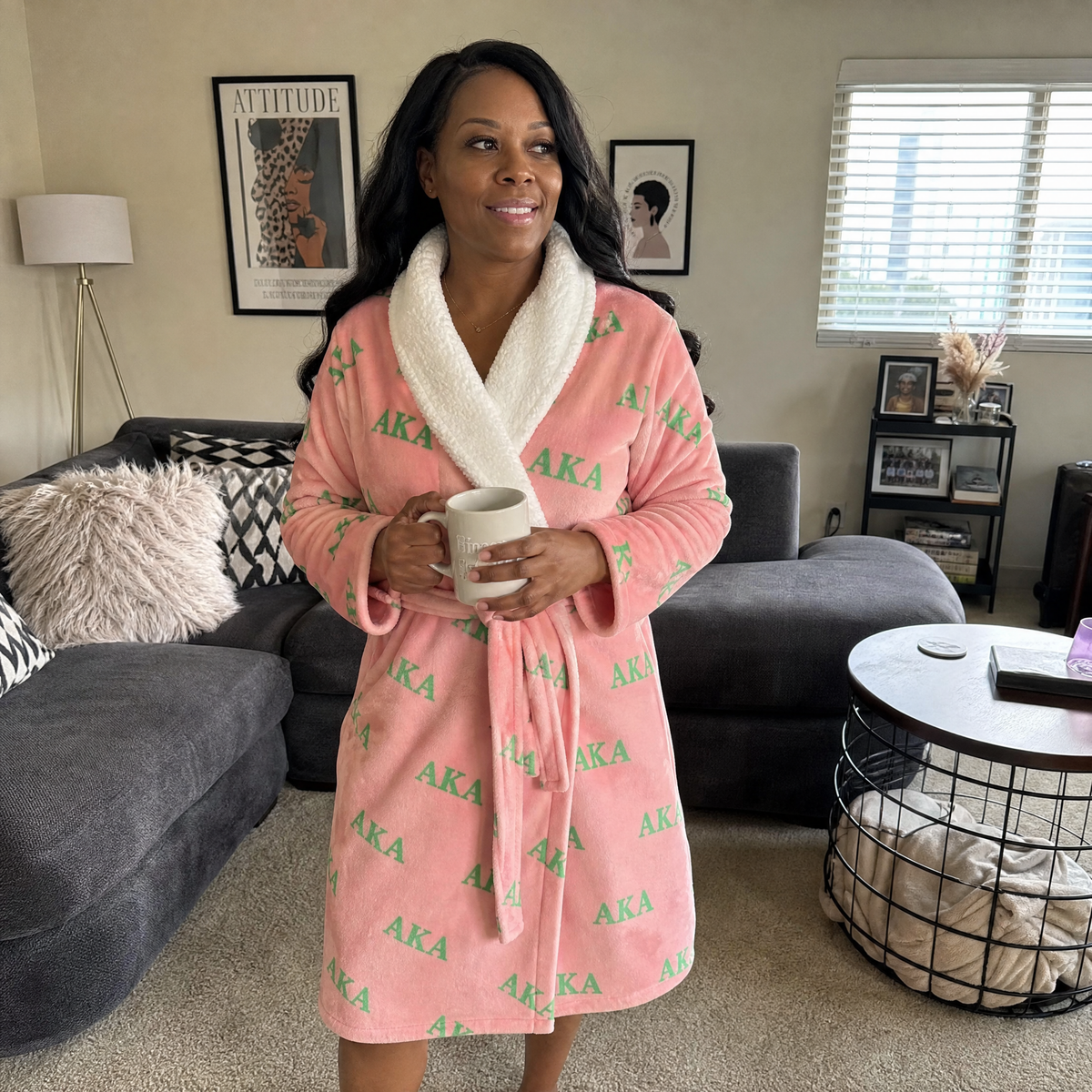 AKA robe customer photo